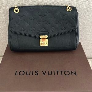 Louis Vuitton Empreinte St Germain PM Black bag